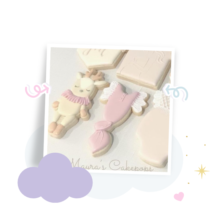 Baby deer stuffy cookie cutter