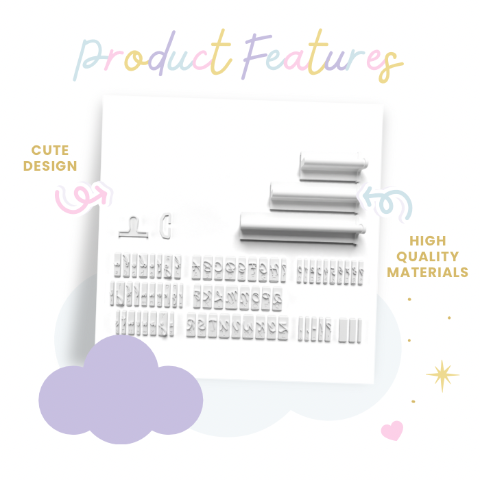 Font stamp set S1