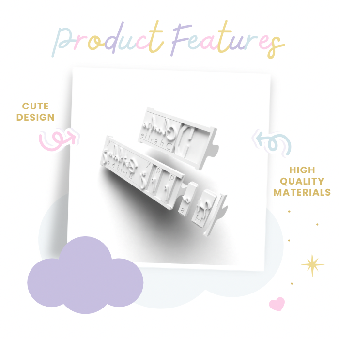Font stamp set S1