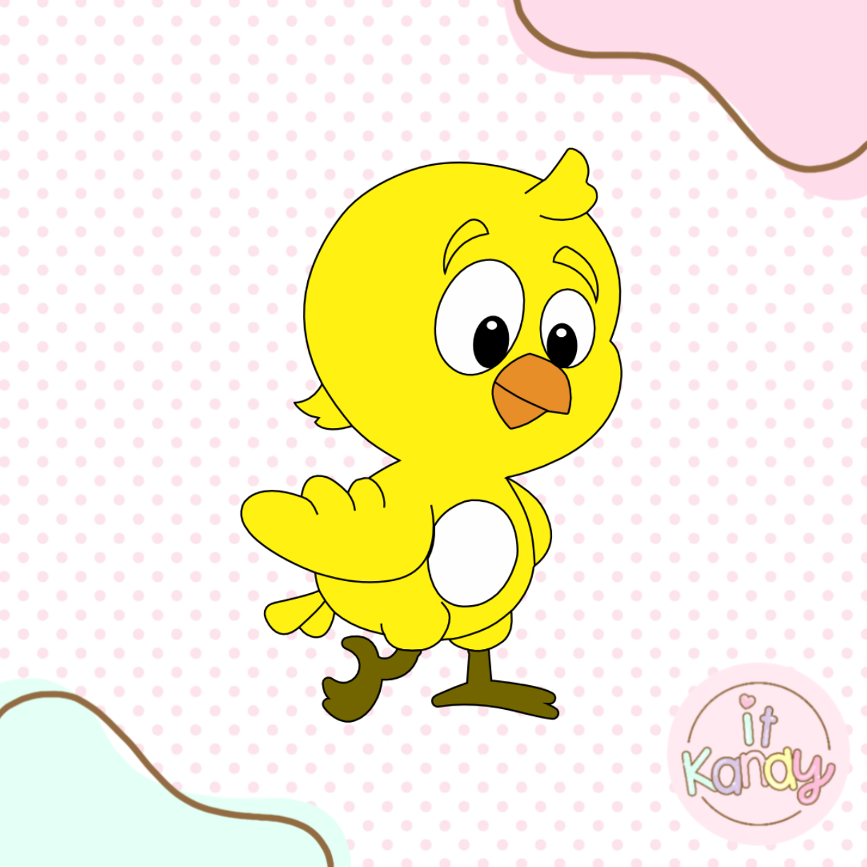 Baby chick inspired multi pc cookie cutter