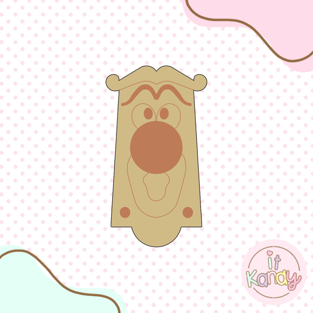 Alice door knob multi pc cookie cutter
