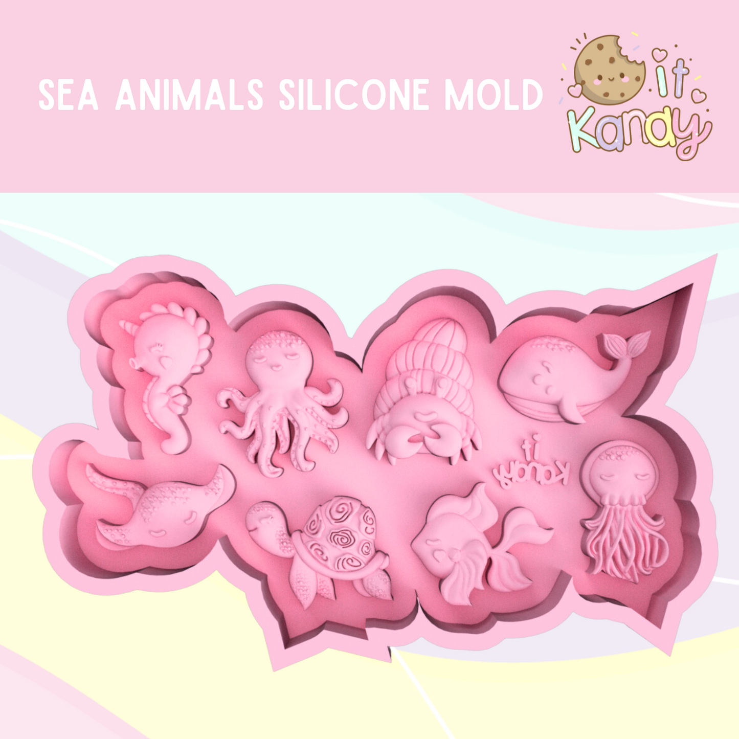 Small Sea Animals Silicone Mold