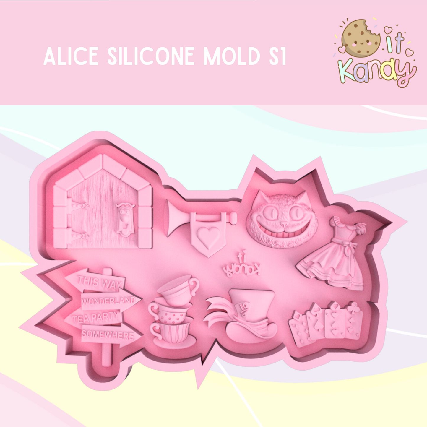 Large Alice Silicone Mold S1