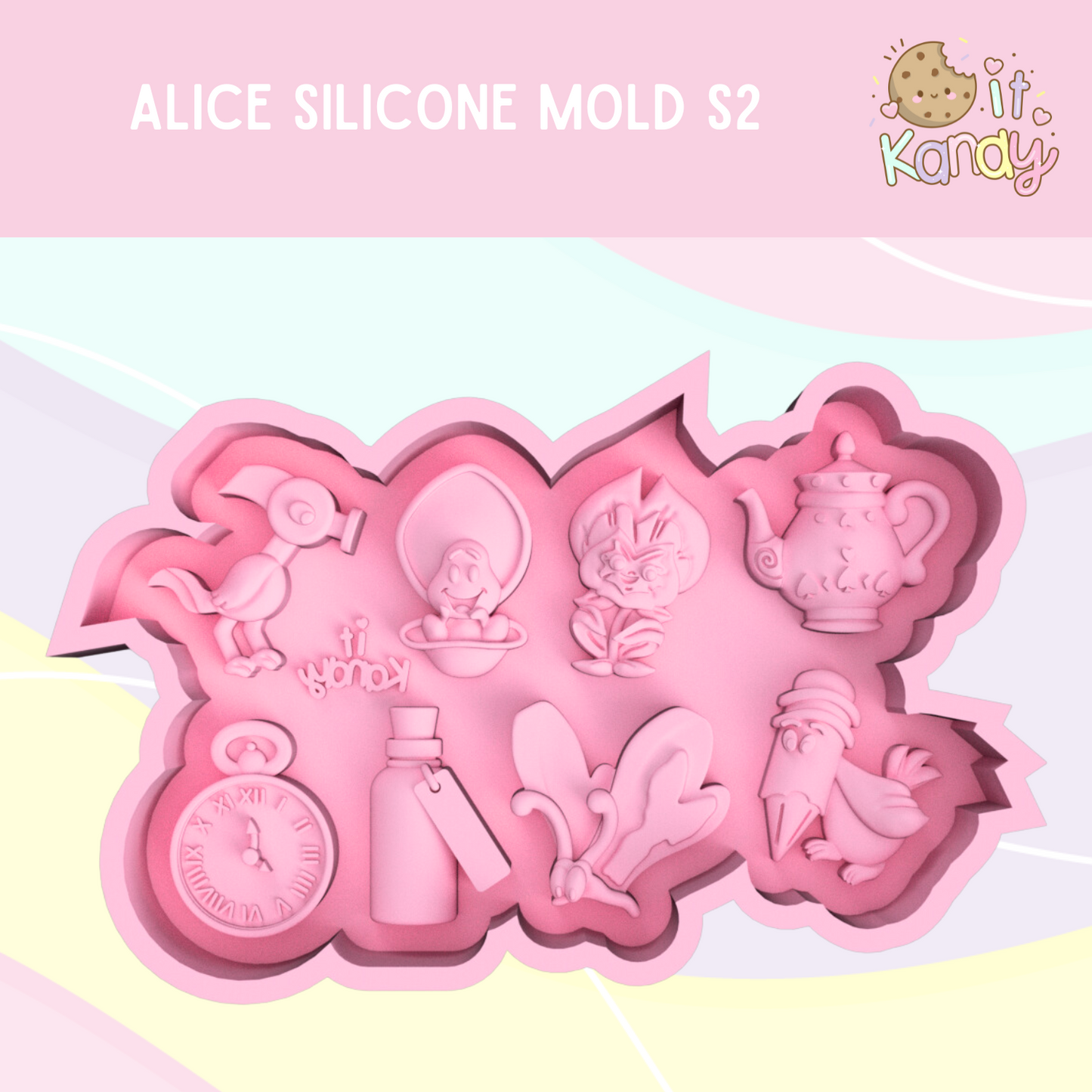 Large Alice Silicone Mold S2