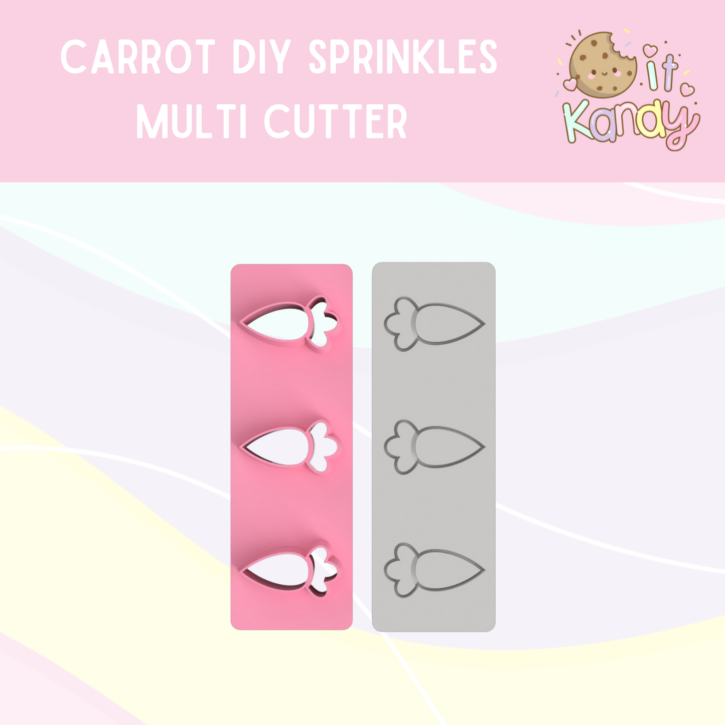 Carrot diy sprinkles multi cutter