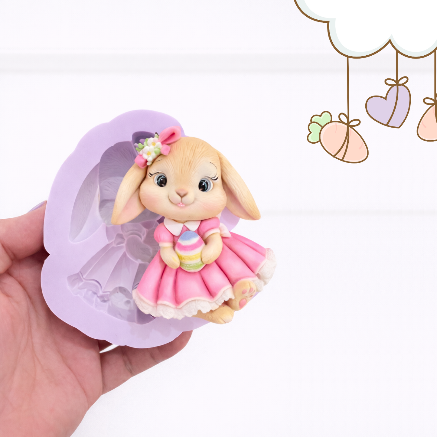 Bunny Girl silicone Mold