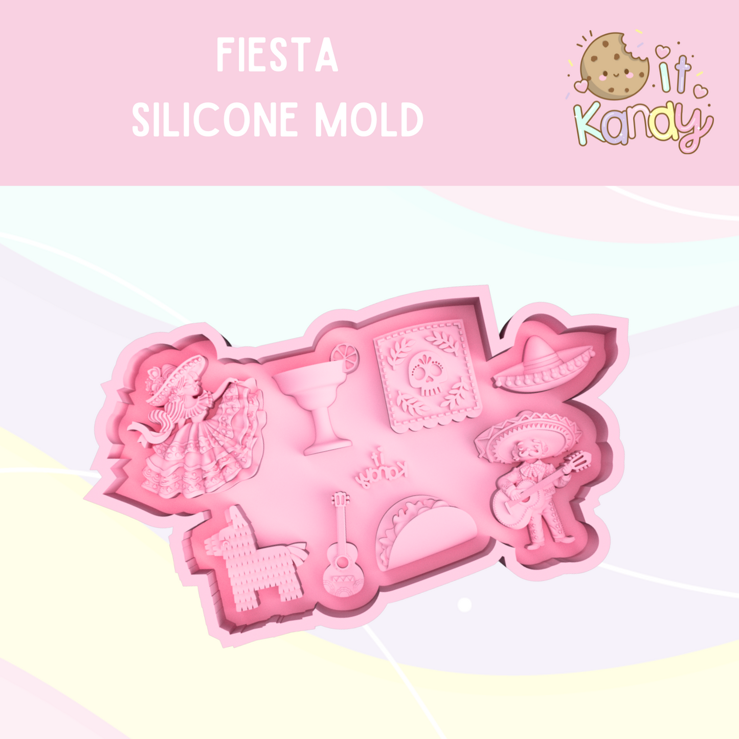 Large fiesta Silicone Mold