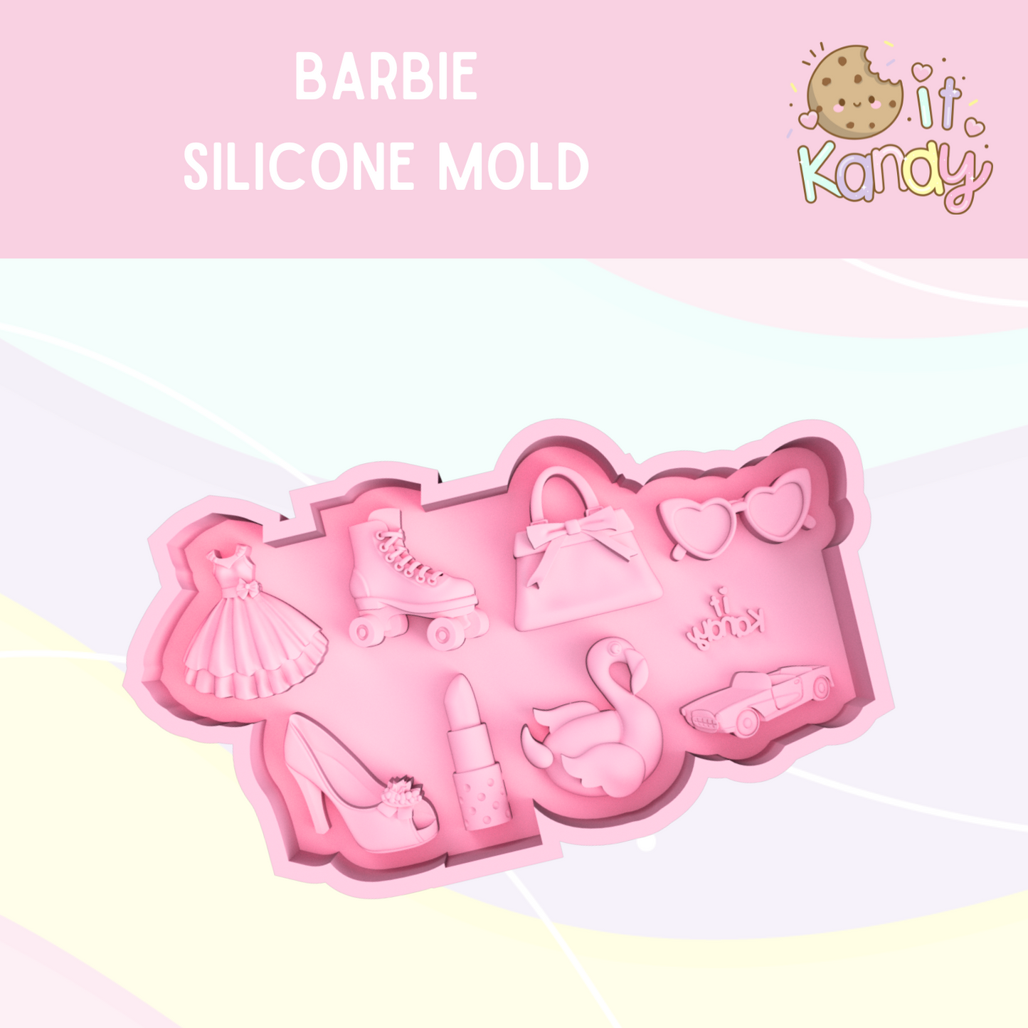 Large barbie Silicone Mold