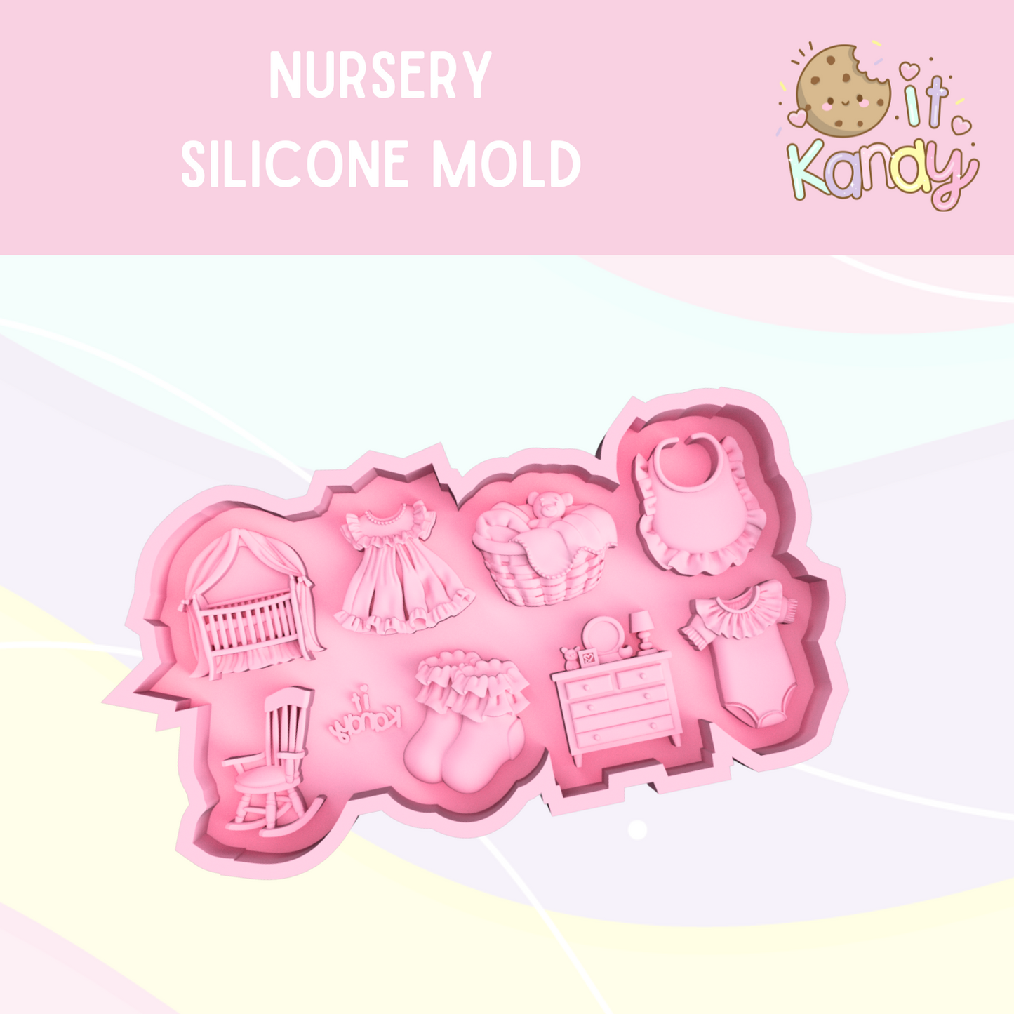 Large nursery Silicone Mold