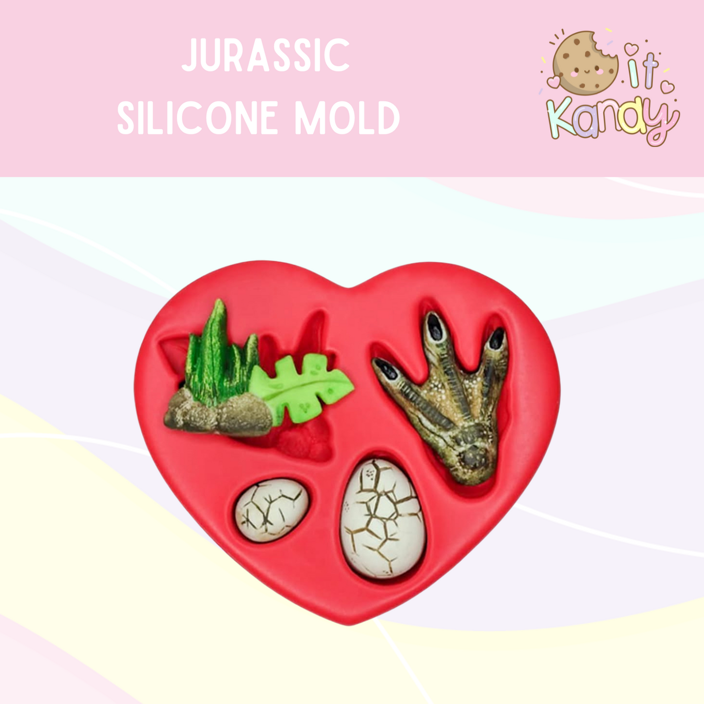 Jurassic silicone mold