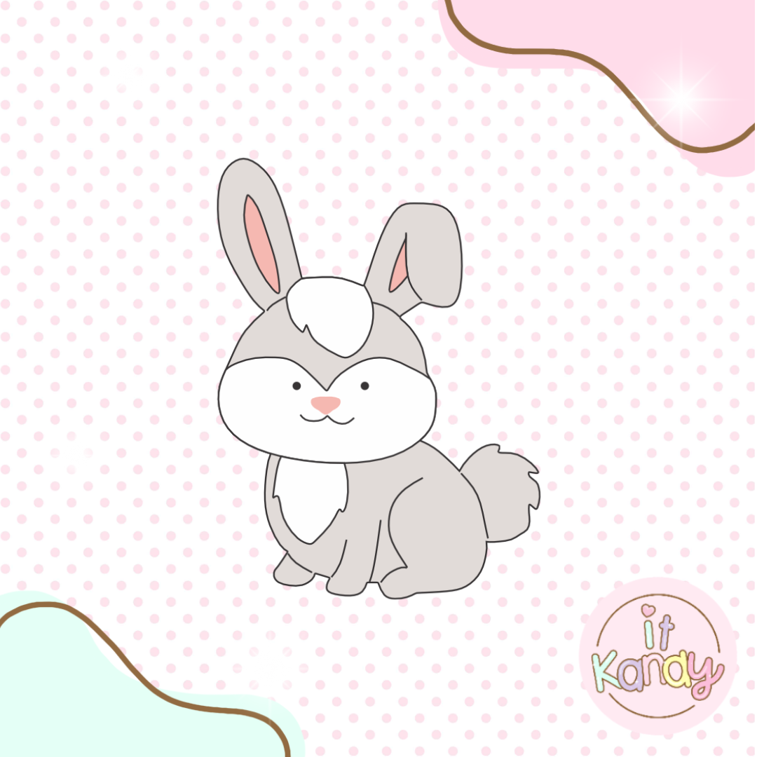 Bunny cookie cutter S2