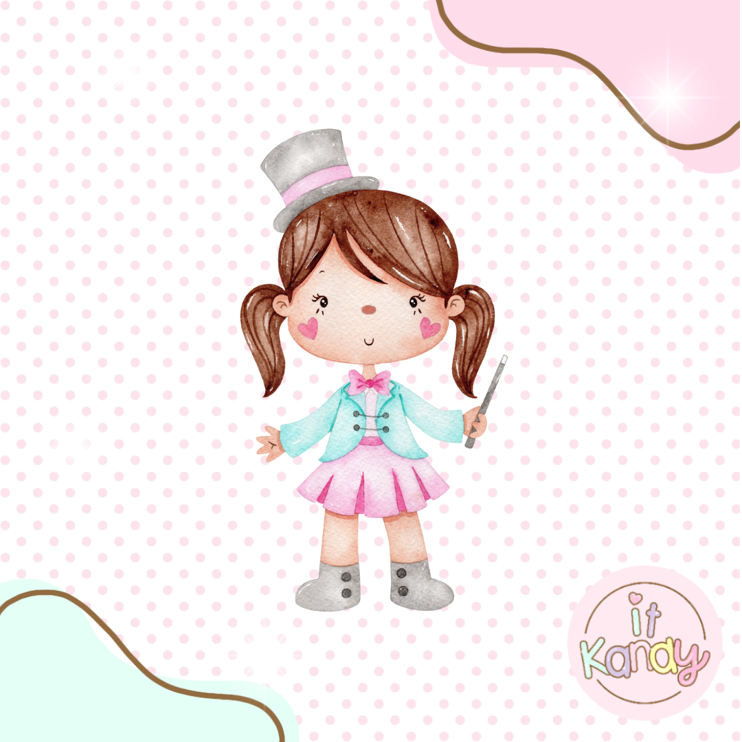 Circus girl multi pc cookie cutter
