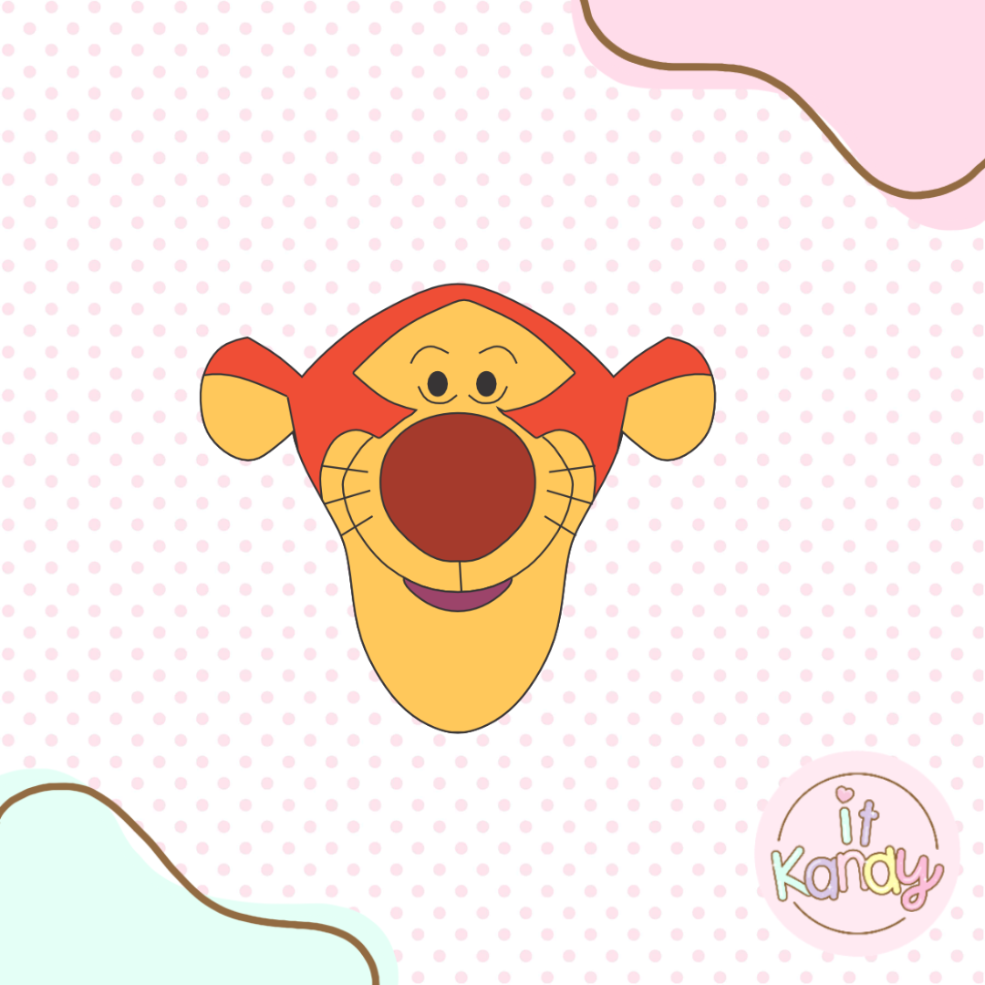 Tiger inspired multi pc cookie cutter