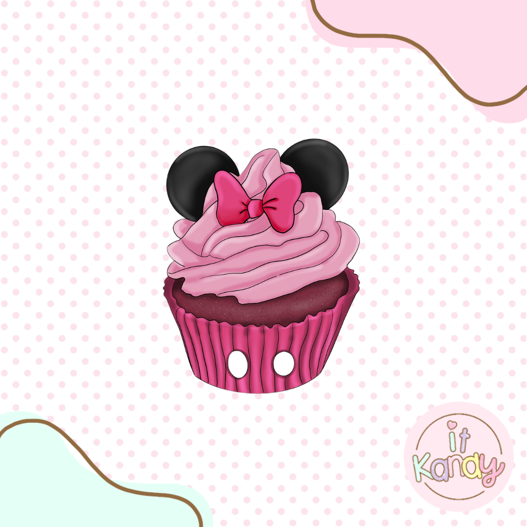 M mouse cupcake cookie cutter