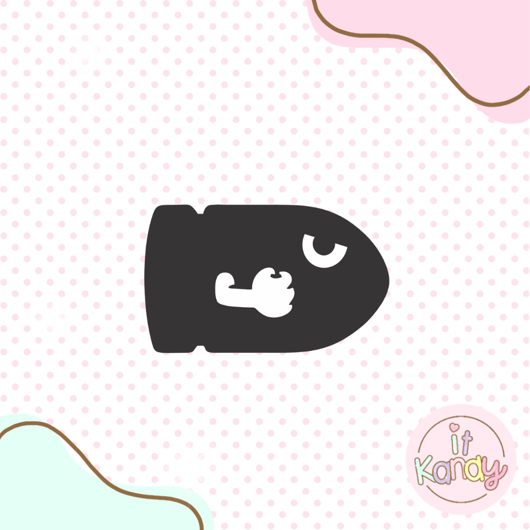 Bullet bill multi pc cookie cutter