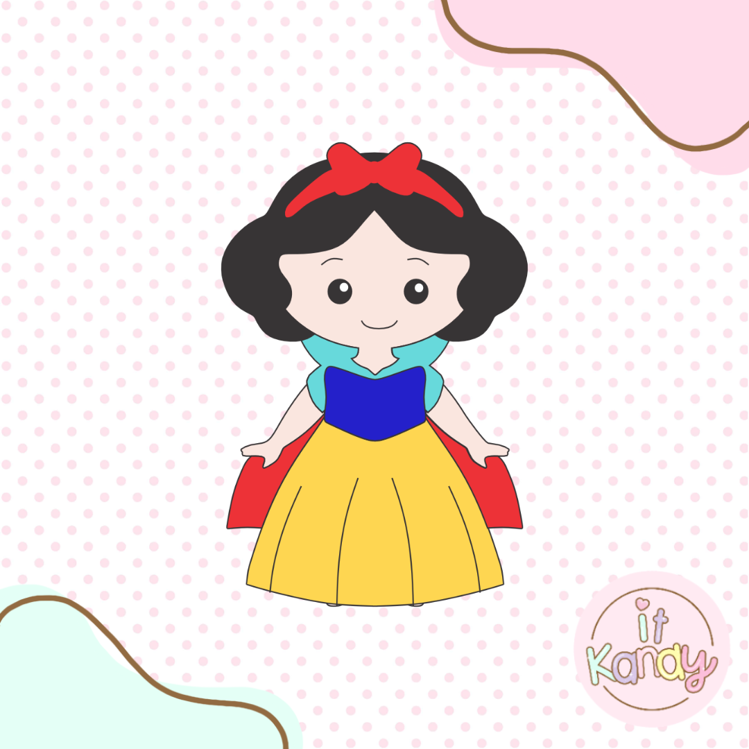 Snow white inspired multi pc cookie cutter S2