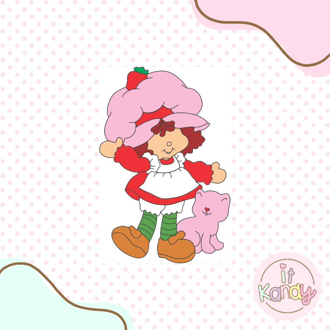 Strawberry shortcake inspired multi pc cookie cutter