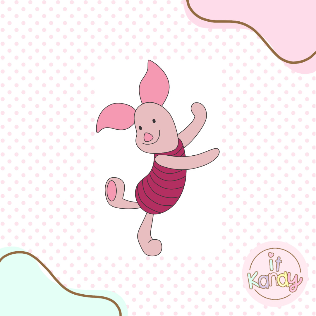 Piglet inspired multi pc cookie cutter S2
