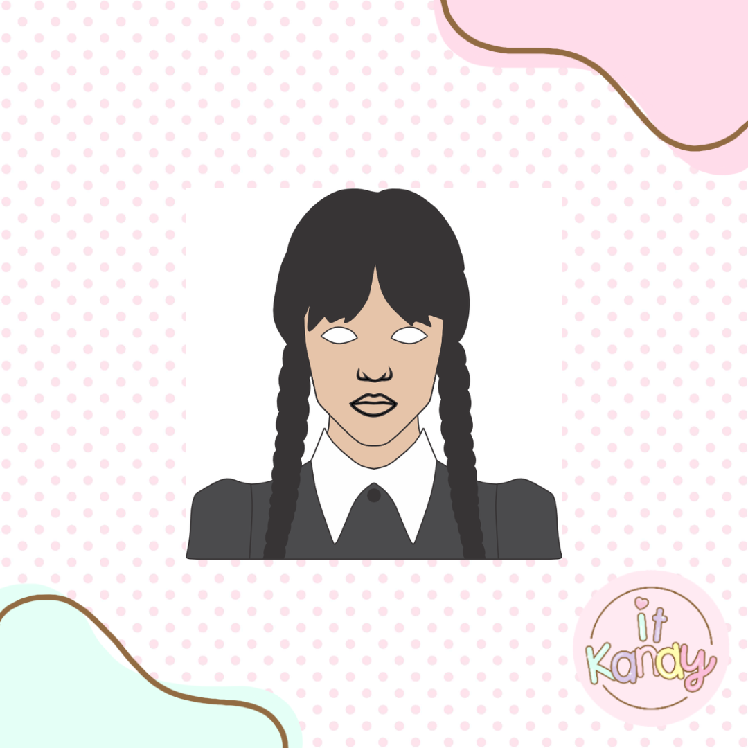 Wednesday inspired multi pc cookie cutter S1