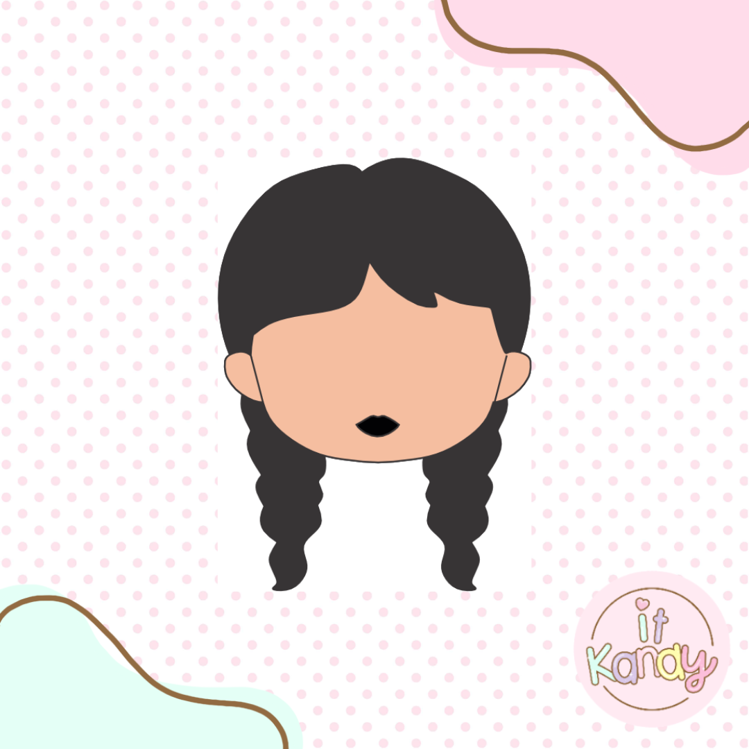 Wednesday inspired multi pc cookie cutter S2
