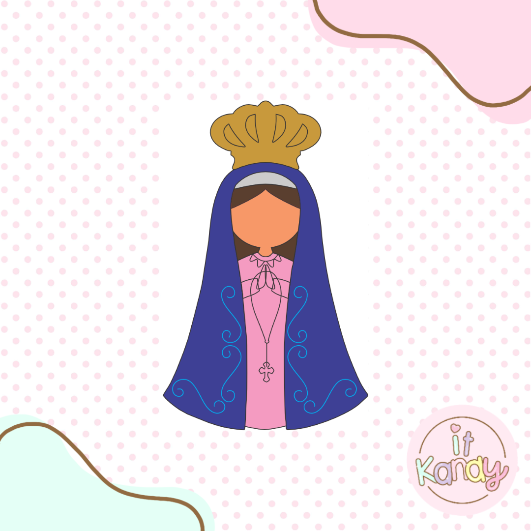 Saint Mary multi pc cookie cutter