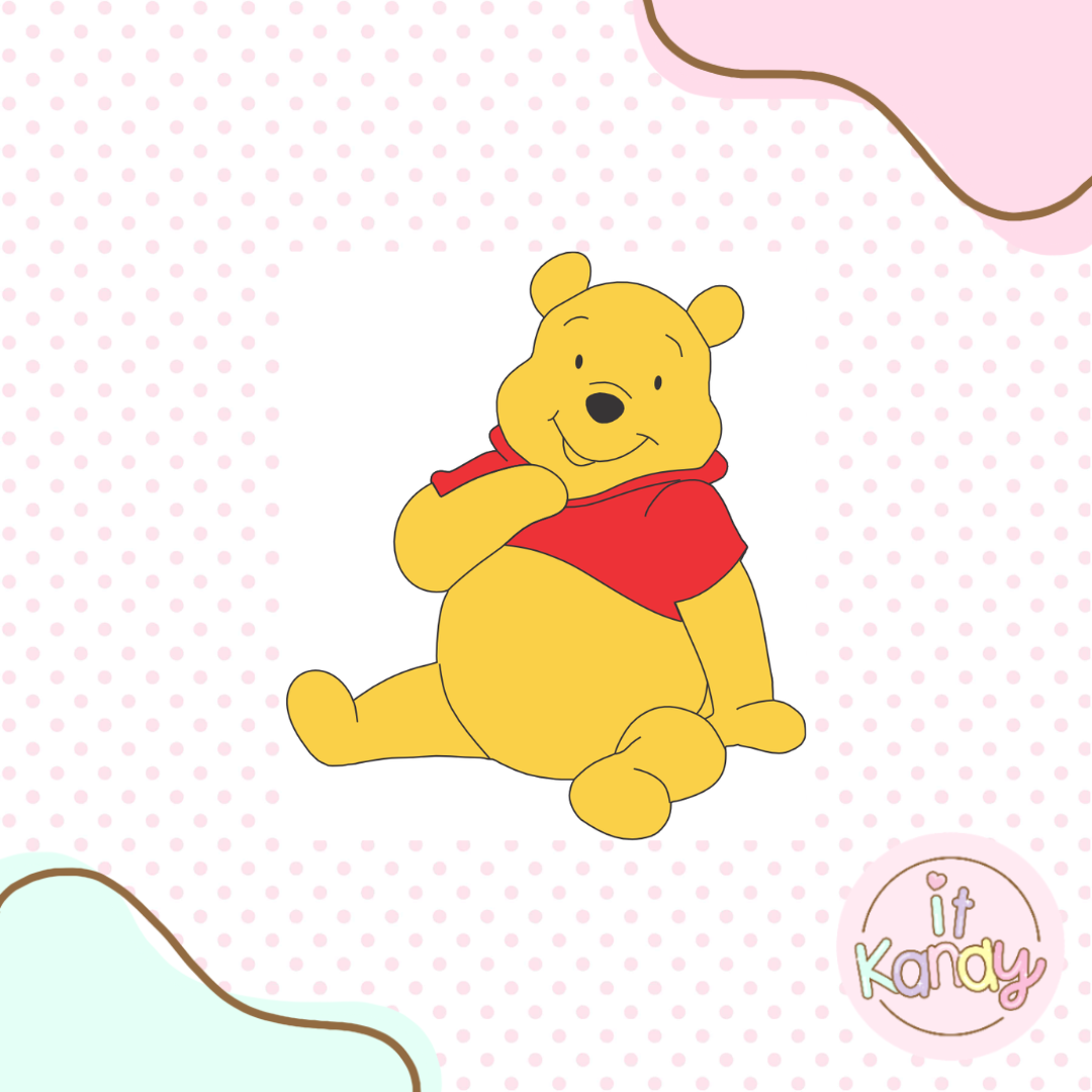 Pooh bear inspired multi pc cookie cutter S2