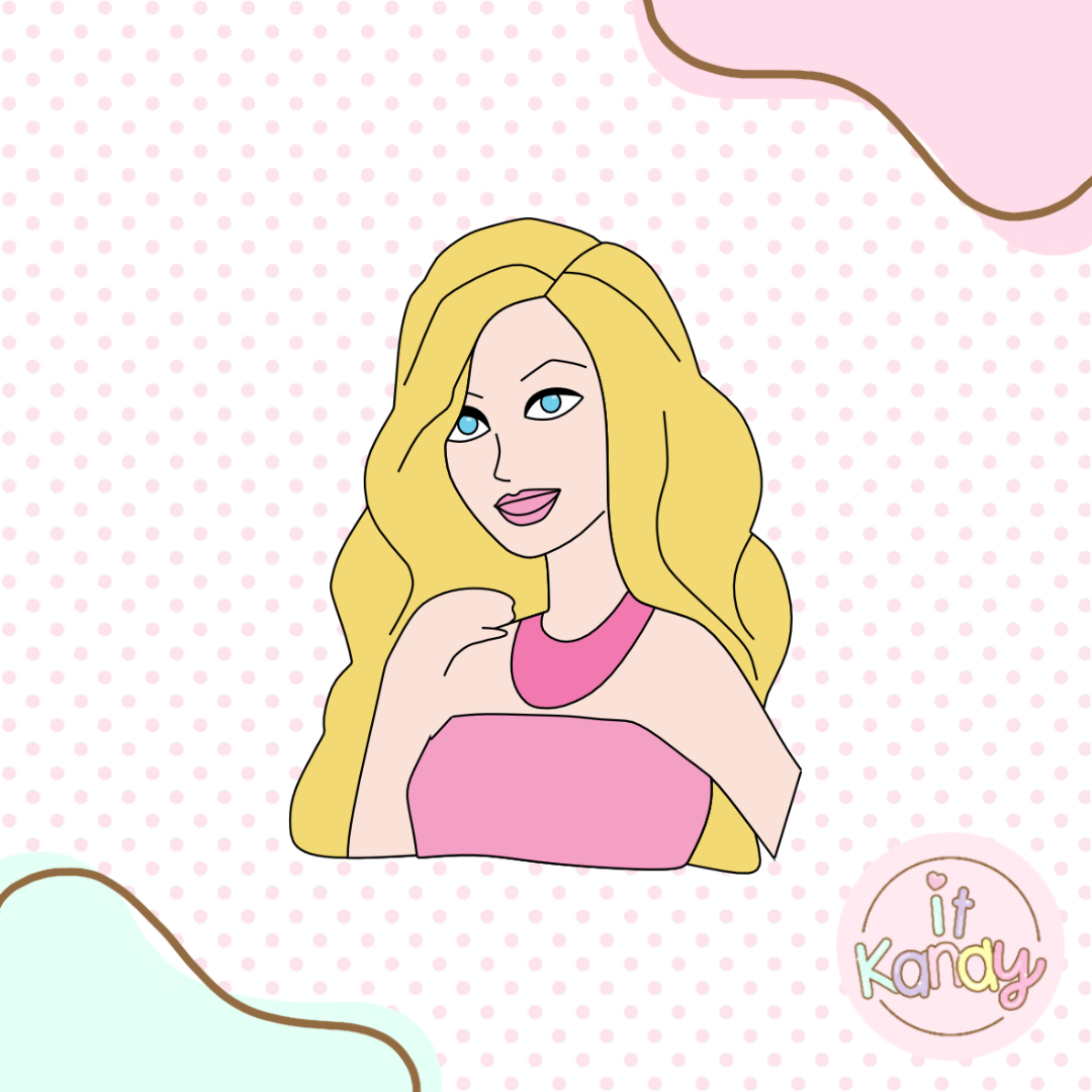 Barbie inspired multi pc cookie cutter