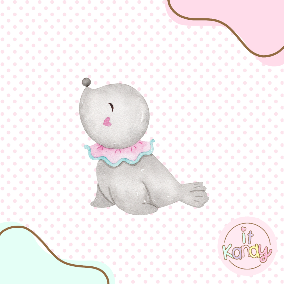 Circus seal multi pc cookie cutter