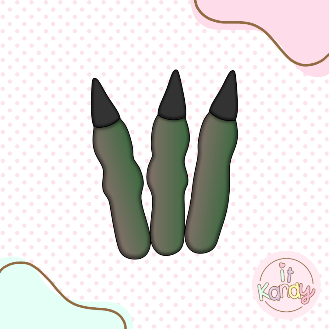 Dinosaur claw multi pc cookie cutter