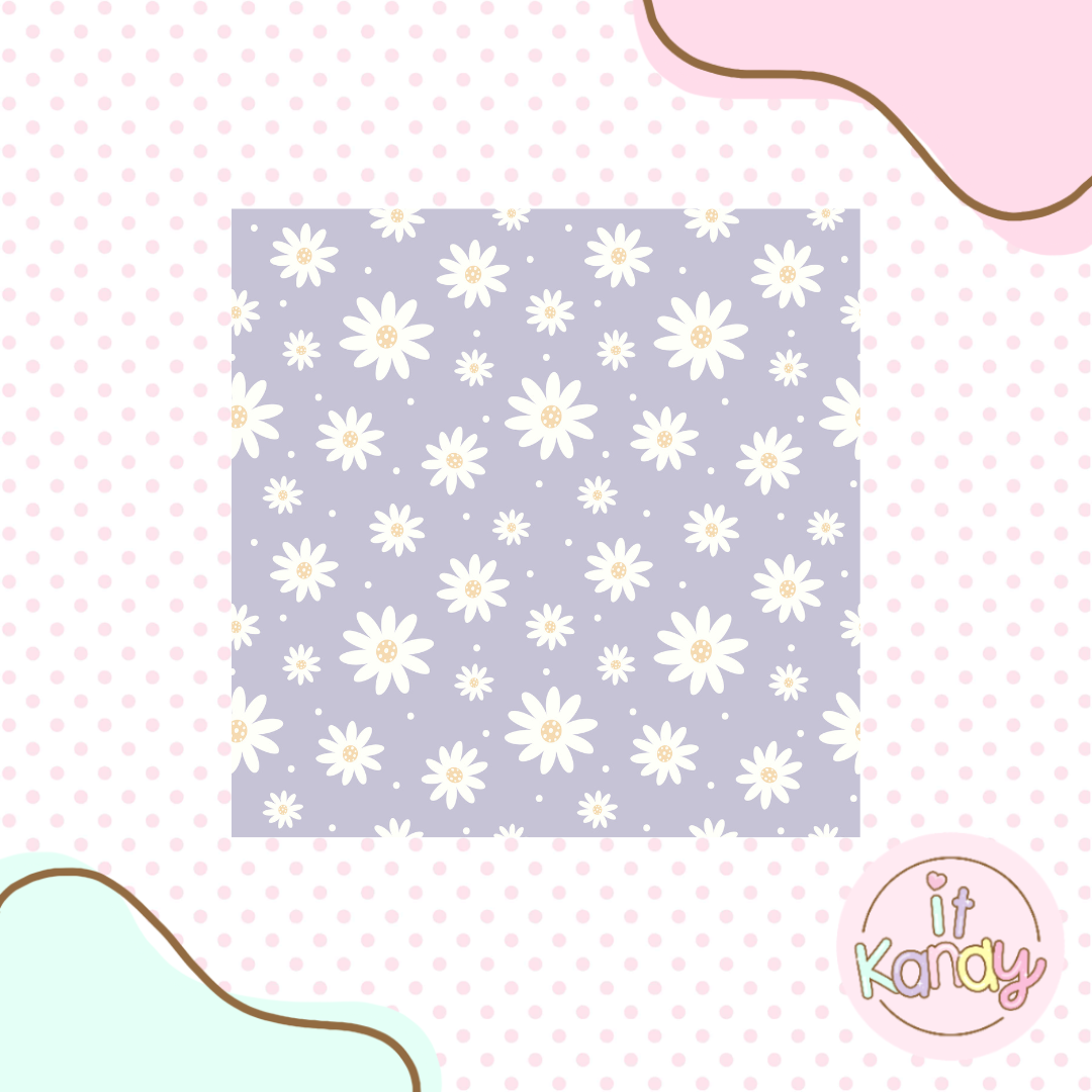 Floral pattern acrylic embosser