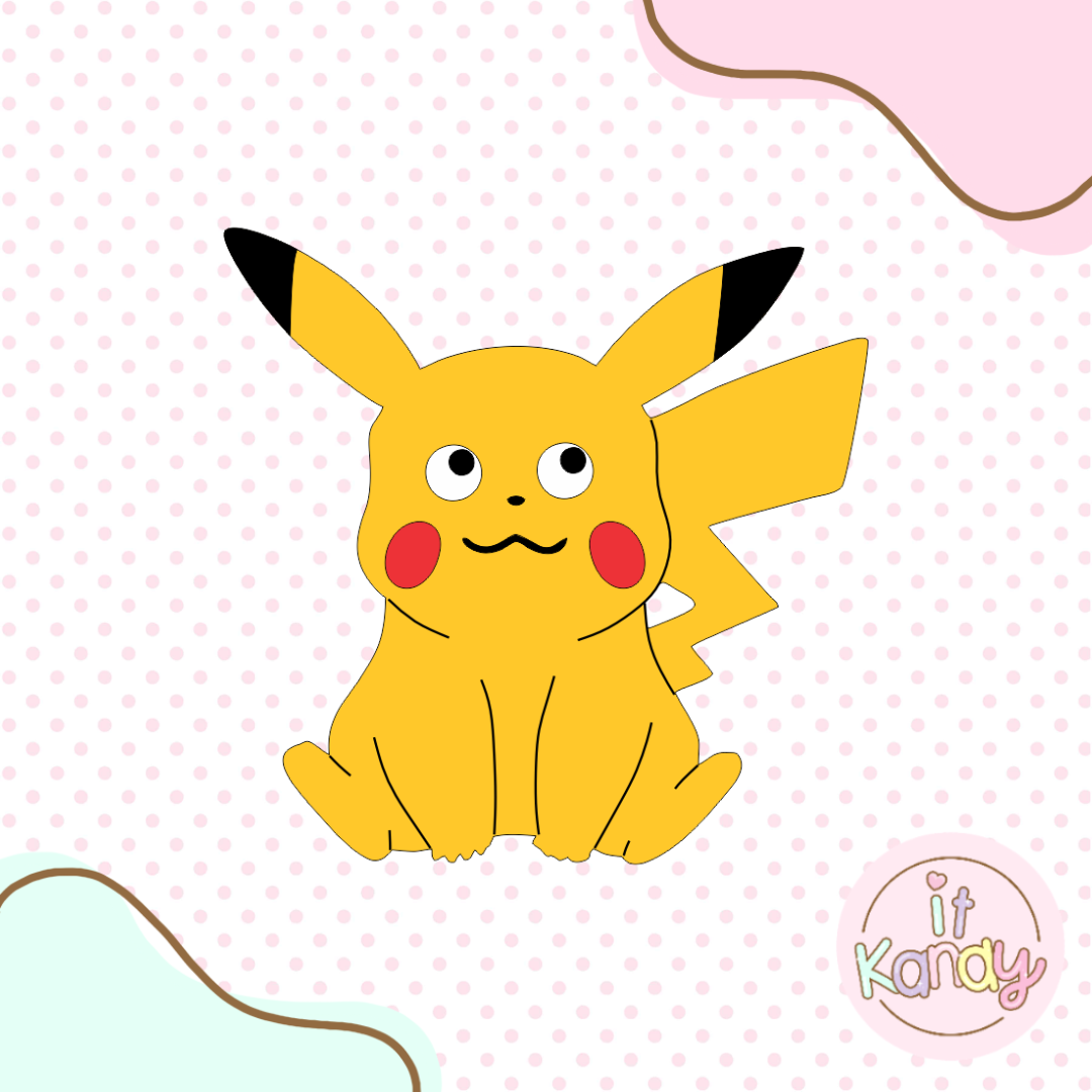 Pikachu inspired multi pc cookie cutter S1