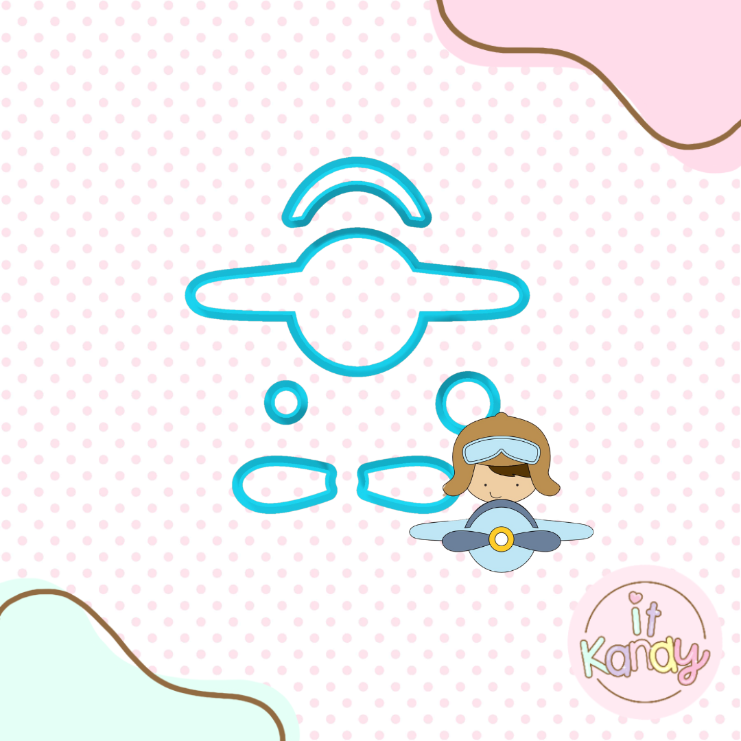 Aviator multi pc cookie cutter S1
