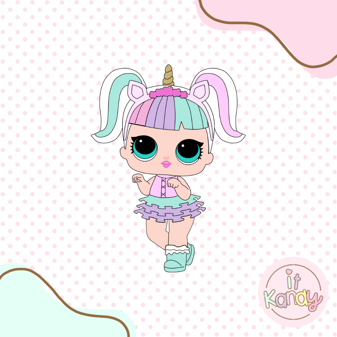 LOL doll inspired multi pc cookie cutter S4