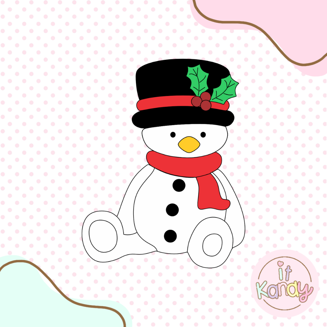 Snow man multi pc cookie cutter