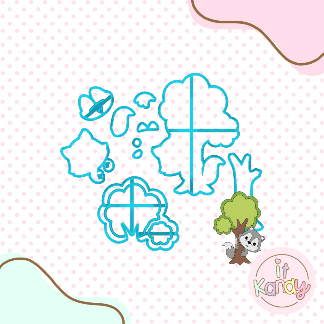 Big bad wolf multi pc cookie cutter