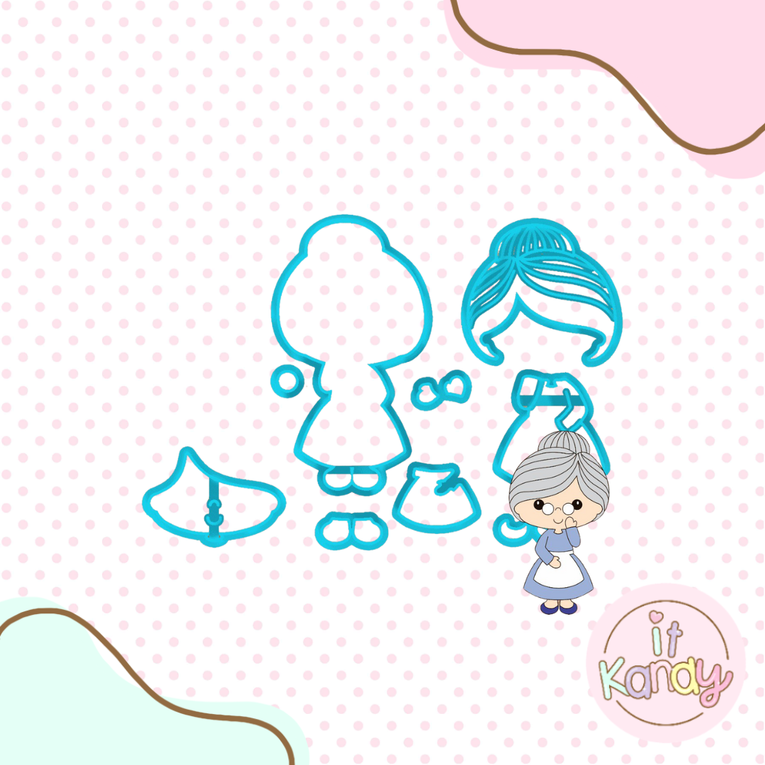 Grandma multi pc cookie cutter