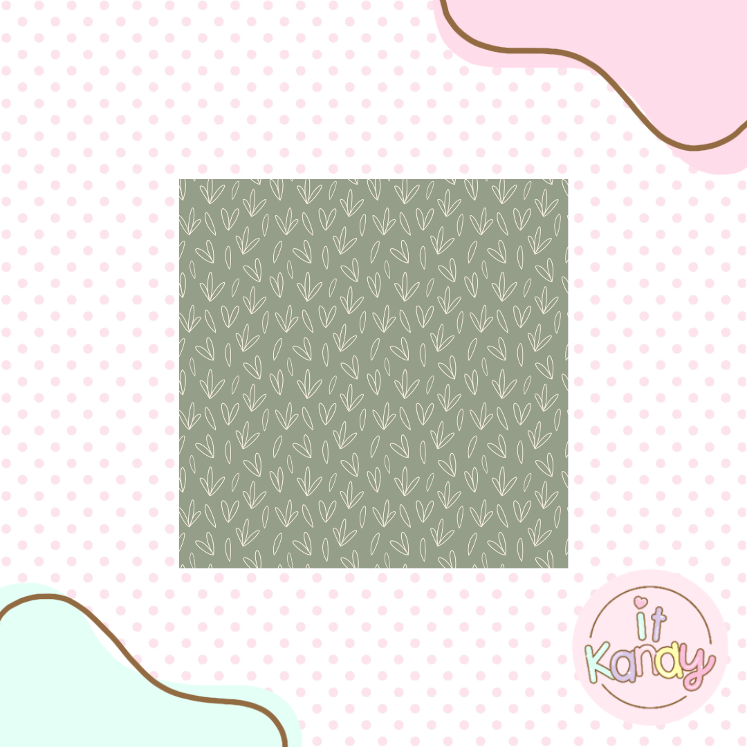 Leaves pattern acrylic embosser