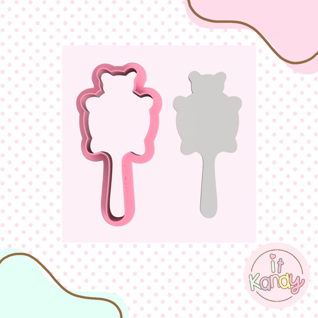 Baby rattle cookie cutter