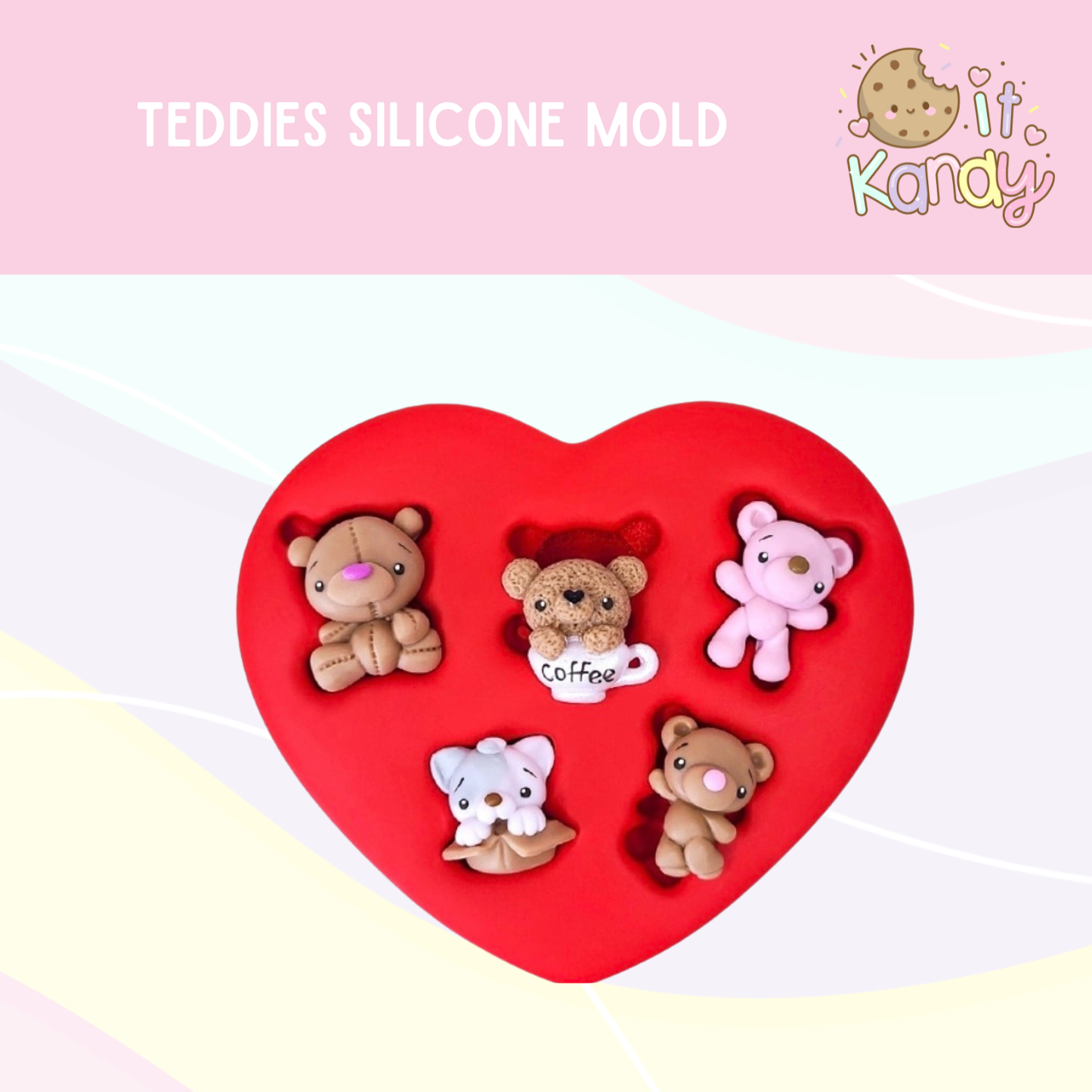 Teddies Silicone Mold
