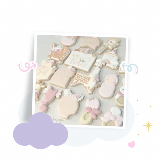 Baby rattle cookie cutter