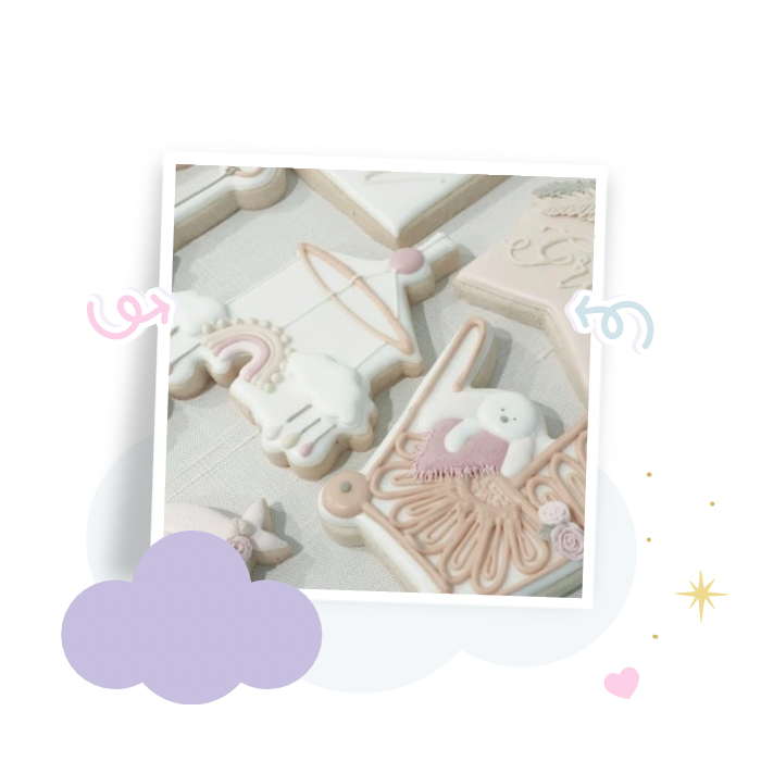 Baby crib mobile cookie cutter