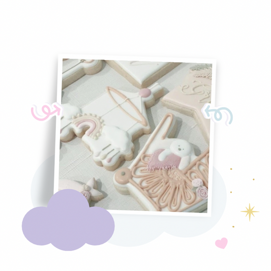 Baby crib mobile cookie cutter