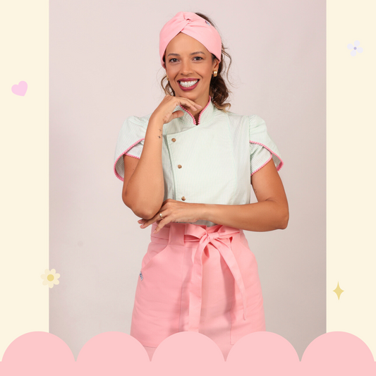Blush Pistachio 3-Piece Luxury Chef Set (Pistachio Collection)
