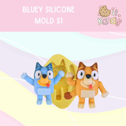 Bluey silicone mold S1