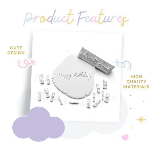 Font stamp set S1