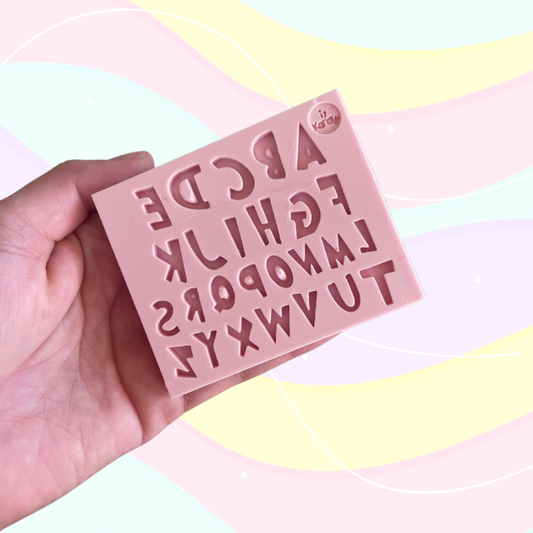 Grinch inspired alphabet mold