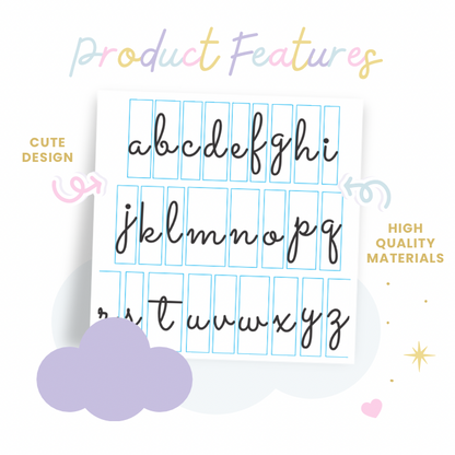 Font stamp set S3