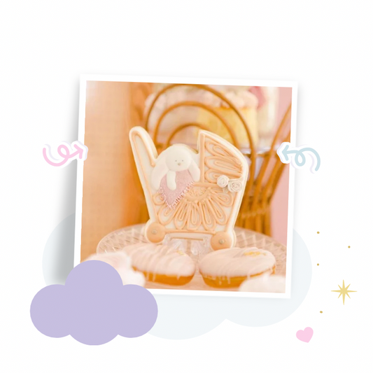Baby boho stroller cookie cutter