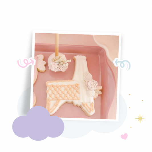 Baby boho crib cookie cutter