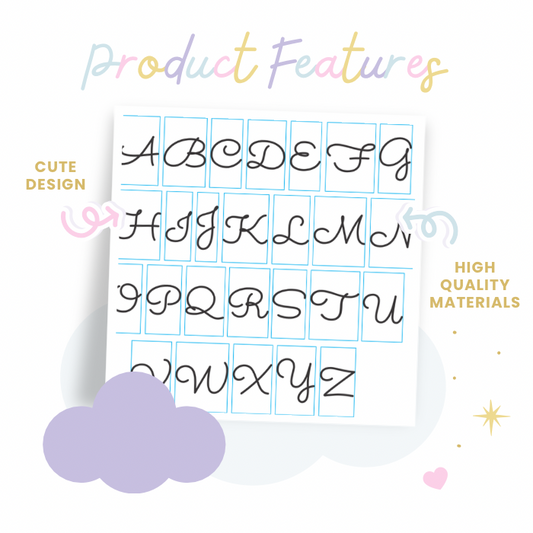 Font stamp set S3